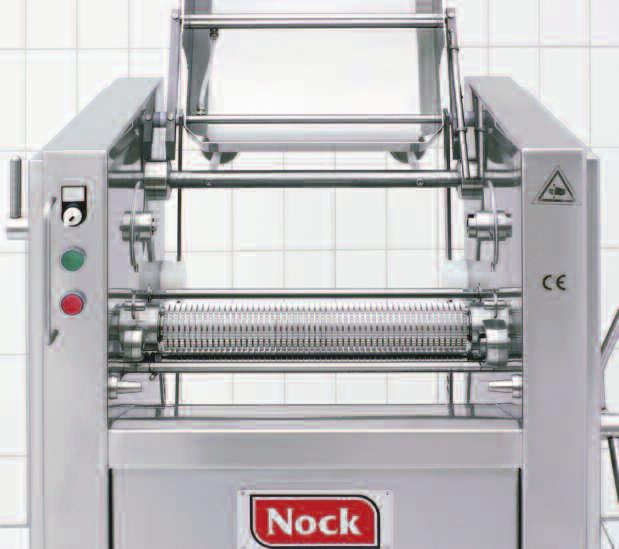 Quick cleaning and optimum hygiene n The NOCK fish skinning machines have not only a modern, but also hygienic design, which naturally complies to the latest hygienic regulations.