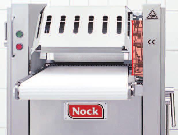 n Due to the NOCK POWER PLATES it is possible to construct the casings of the machines with large smooth surfaces which are particularly hygienic and easy to clean.