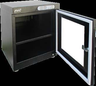 Small/Large DRY CABINETS DYCD-60 Applications (Storing): Photographic & Optic Lens, Cameras or Digital Photography, Audiovisual, Paper Materials, Films, etc.