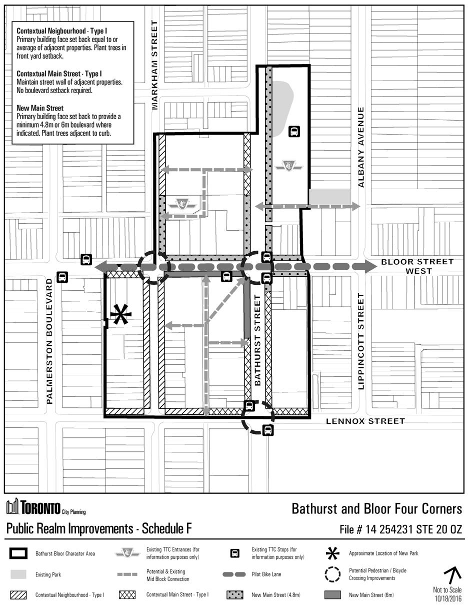 Schedule F - Public Realm Improvements Staff report for