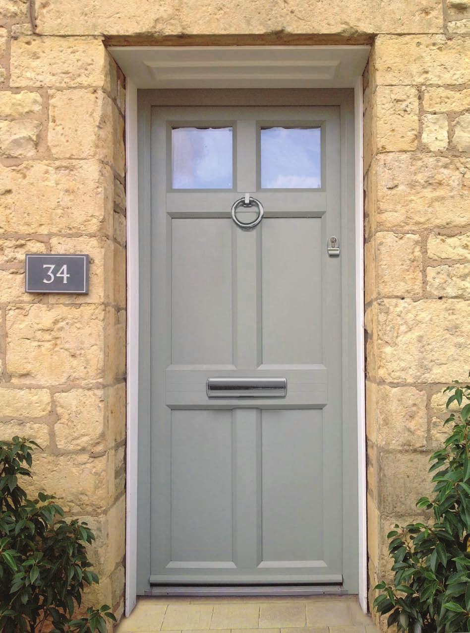 Heritage Door Collection The Heritage Door Collection includes a range of 23 versatile PVC-u door styles, thoughtfully designed to emulate the aesthetic character of timber doors but with the added