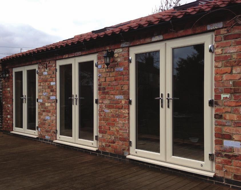 French Doors If you have selected a colour from our heritage range for your windows or perhaps your front or back door, it is quite