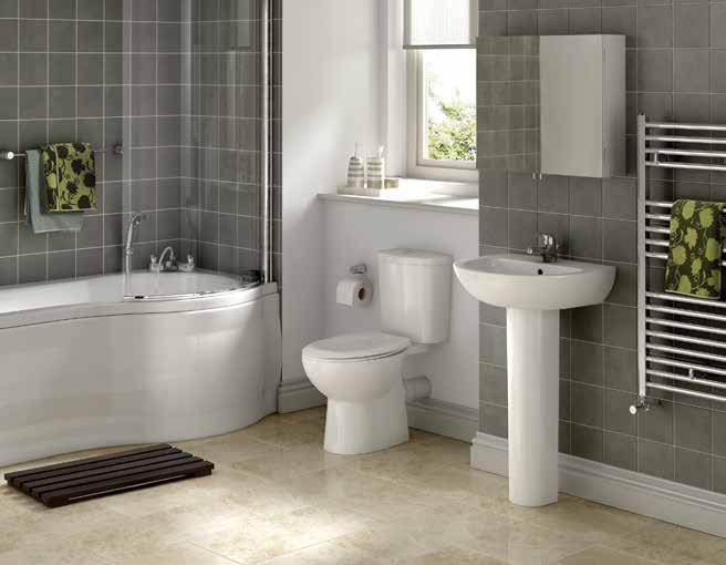 97 299 * Pure Suite 223311/104164 Pure Toilet & Basin To Go 417406 Marilla Mono Basin Mixer 417506 Marilla Bath Taps 160381 Bath Waste 114008 Acrylic Bath
