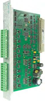 Boards 6.1.9 B3-IM8 surveyed input board The B3-IM8 is designed for connecting a total of 8 detection zones or surveyed inputs.