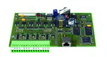 2 B6-BCB12A main processor unit The B6-BCB12A is a component of every SecuriFire FCP 1000 control panel and contains all the interfaces required for connecting peripherals, relay contacts, MMI-BUS,