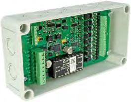 1 BX-O1 8.1.20 BX-I2 monitored input module The BX-I2 contains one primary input for polling potential-free contacts and one opto-isolator input, which can be used for monitoring an external voltage