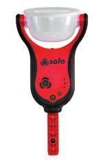The Solo 365-001 Electronic Smoke Detector Tester kit contains: SOLO 356 Head Unit x 1; SOLO 370 Lithium Ion Battery Pack x 1; SOLO 371 Smoke Generator x 1; SOLO ES3 Smoke Cartridge x 1; SPARE 1060