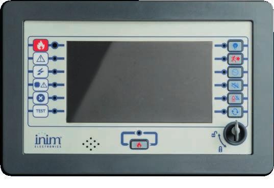 frontplate, maximum of 2 per cabinet. FPMCPU Main control unit for Previdia control panels.