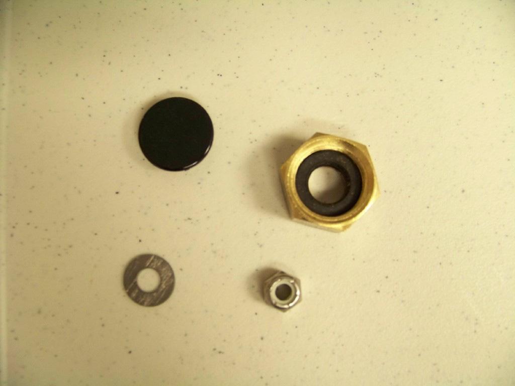 5. Replace packing nut with the one supplied in your repair kit. 6. Replace dome handle using replacement parts supplied in your repair kit.