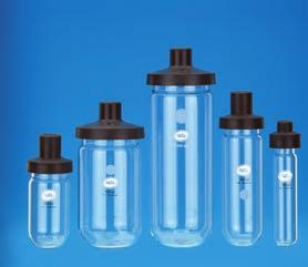 Wide Mouth Filter Seal Flasks These borosilicate flasks are specially designed for manifold freeze drying.