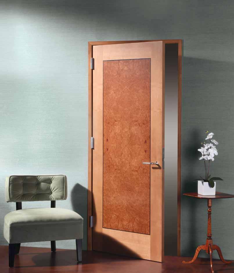 The Muséo Line & GRAHAM Custom, multi-species Sketch Door With ASSA ABLOY, it s not just about good looking door hardware it s about the entire opening.