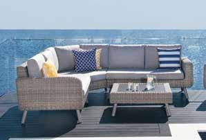 SUMMER Inspirations exclusive 5 PCE PORTO WICKER & FRAME * exclusive 7 PCE