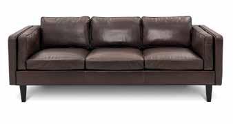 Tivoli Leather Pull Up Colour Chocolate Size (cm) 202w 92d 87h was $3499 $2799 save $700