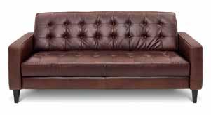 Naples Leather Old America Colour Chestnut Size (cm) 210w 100d 96h was $3999 $2999 save