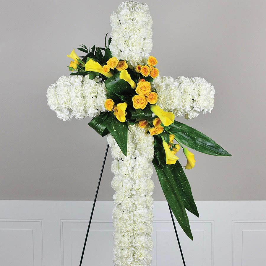 WREATHS & SPECIALTY SPRAYS CFS-WS04 CFS-WS05 CFS-WS06 Blessed Cross Colorful Serenity