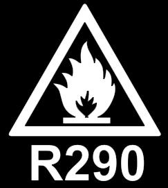 C Natural Solutions Facts on Servicing Hydrocarbon R-290 PROPANE IS FLAMMABLE. You MUST observe caution and proper safety practices when servicing equipment with R-290. 1.