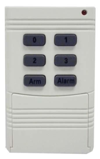 Section 6: SETTING UP THE MAGNETIC CODE CONTROLLER Arm Button Press to set Your Magnetic Code Controller in Arm Mode Alarm Button Press to Instantly Activate the Alarm in the event of an emergency