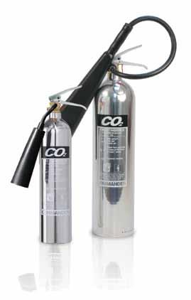 FIRE EXTINGUISHERS Water Water Plus Foam CO2 Powder Wet Chemical STAINLESS STEEL CO2 EXTINGUISHERS STAINLESS STEEL POWDER EXTINGUISHERS CO EX2P CO EX5P 2kg Carbon Dioxide 5kg Carbon Dioxide DP EX6SS