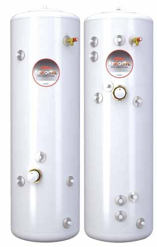 ALBION AEROYL HEAT PUMP AND SOLAR INPUT YLINDERS Albion Aerocyl Heat Pump and Solar Input cylinders have been designed specifically for use with solar thermal applications complimenting the heat pump.