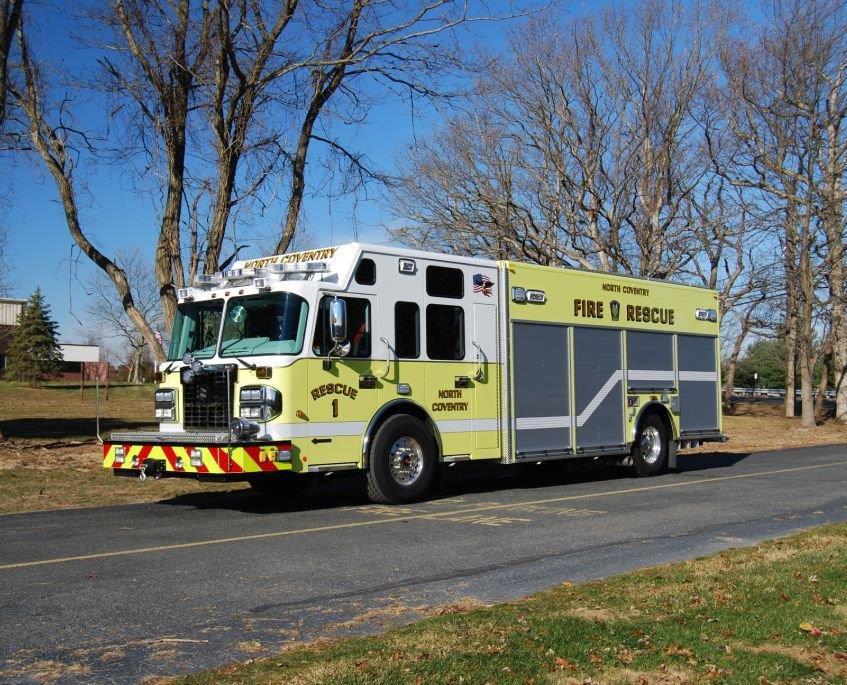 PUBLIC SAFETY Above: North Coventry Volunteer Fire Department s new