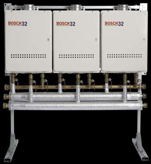 Centralised Commercial Solutions Easy pre-plumbed manifold 2-6 unit packages Pre-assembled & configured