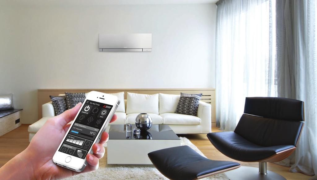 WI-FI CONTROL Wi-Fi Control unlocks the door to smarter heating or cooling, for total home comfort wherever you are.