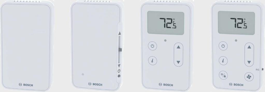Bosch ZS Series Zone Sensors R1 Compatible with DDC Control Air