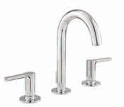 Studio S Widespread Faucet with Lever Handles 7105801 A modern silhouette sets the tone for this urban inspired faucet that is