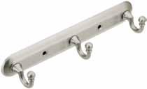 Easy to install towel bar hooks are a quick way 0.75-in.