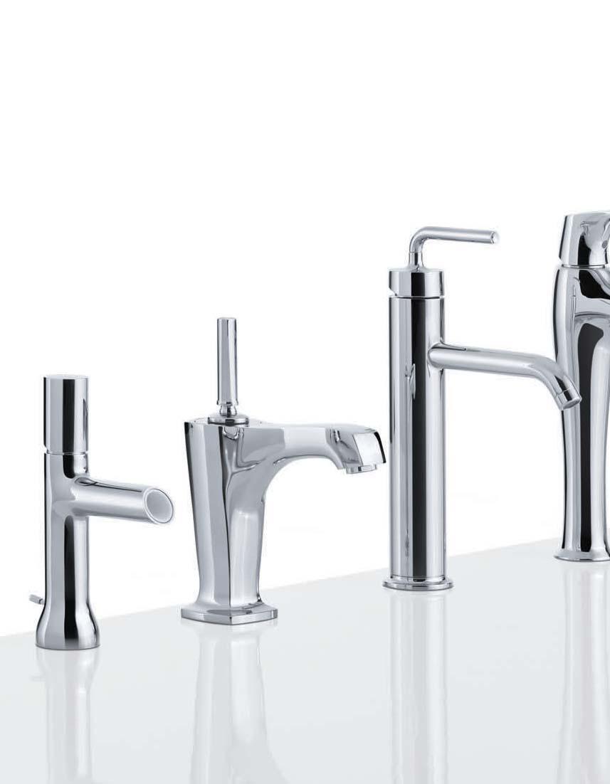 14 Bathroom Infinite Possibilities Our faucets invite you to discover the possibilities of bathroom design.