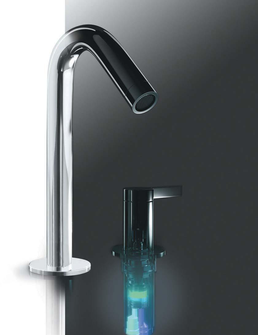 Stillness widespread sink faucet with
