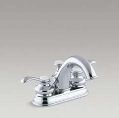Faucets & Accessories Fairfax 41 For complete product listing, see pages 142-147.