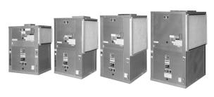 Vertical Unit Features and Benefits Enfinity Vertical Units Available in Four Cabinet Sizes A removable orifice ring allows the blower and motor to be removed without removing the blower housing or