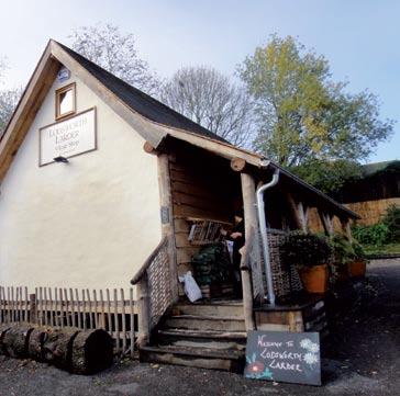 Award in Category 2: The Sustainable Building Award Lodsworth Larder Lodsworth The shop is a roundwood timber framed cruck building constructed from sweet chestnut from woodland within the parish of