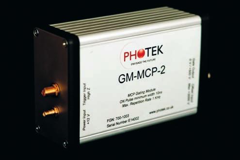 Velocitas VMI Gate Module Photek s gate module enables gating of the MCP in a Vacuum Imaging Detector, allowing for mass gating, time resolved investigations and dc