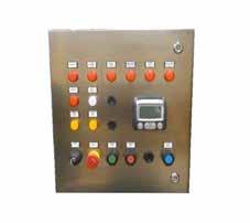 Leader in Explosion Proof Protections CB Control Panel Configuration - Gas group IIB / Dust group IIIC Ex d enclosures type CB in control panel configuration can be equipped with signalling lamps,