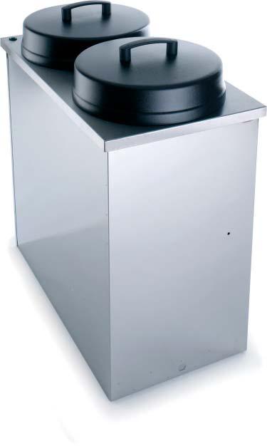 IN-COUNTER HEATED PLATE DISPENSERS 15 Compact in-bench heated dispensers to suit kitchen or self-service buffet operation. Minimise handling and maintain plated food temperatures.