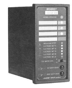 Mobrey Measurement ERAB 400 level and alarm controller w LED indication of liquid position w Simple fault finding w High standard of safety and quality w Plug-in terminal strips w Spaces for user
