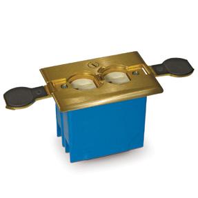 Residential Floor Boxes Adjust-A-Box Adjust-A-Box 1- and 2-Gang Adjustable Residential Floor Boxes Carlon Adjust-A-Box Floor Boxes make installing floor outlets fast and easy by providing maximum