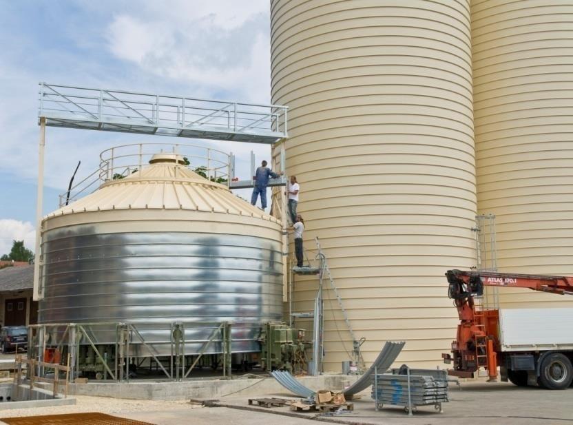 2.3. Double-seamed SPIRAL SILOS major business items Innovative Spiral Technology: