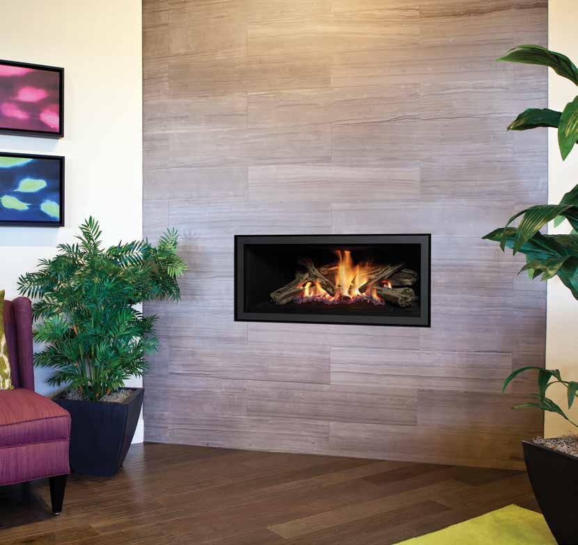 Greenfire GF900L & GF900C Contemporary Gas Fires Regency Greenfire GF900L gas fire shown with a clean edge finish (shown without mandatory dress guard).