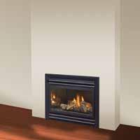Direct Vent fireplaces can be flued vertically or out through an external wall, making them ideal for multi-storey homes where conventional vertical flues are not practical.