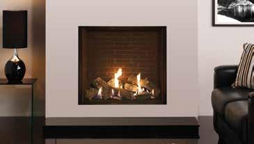 For a more traditional look, the Edge models can also be paired with one of Gazco s elegant classic stone mantels, see pages 50-57 for details.