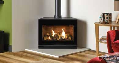 Fire Choices Efficiency Heat Output Dimensions w x h x d (mm) The F670 s realistic log effect fire is complimented by a choice of linings including classic Brick-effect, contemporary Vermiculite,
