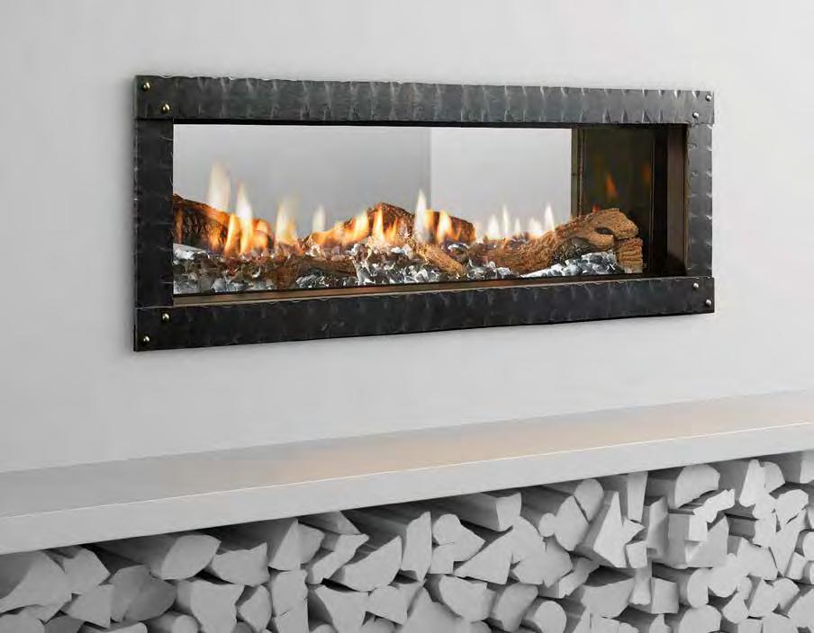 36 " 48 " 60 " 72 " MEZZO DIRECT VENT GAS FIREPLACE You ve never experienced modern design like this. Clean. Discreet. Luxurious.