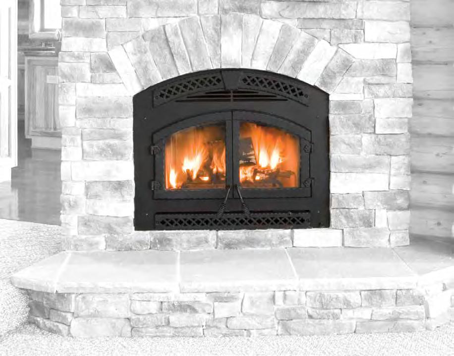 36 " NORTHSTAR EPA-CERTIFIED WOOD FIREPLACE The Northstar exceeds the strictest environmental standards in