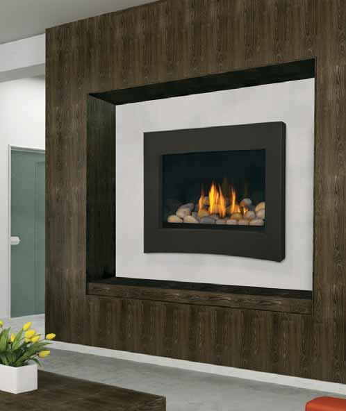 36 Clean Face Fireplace Crisp, Contemporary Design Napoleon s popular 36 fireplace is also available as a clean face unit.