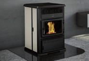 TECHNICAL DATA General features PELLET STOVES Models Eurostar Euromax Color Metallic black Metallic black Maximum burn time * 40 hours* 92 hours* Recommended heating area * 2,400 sq. ft.