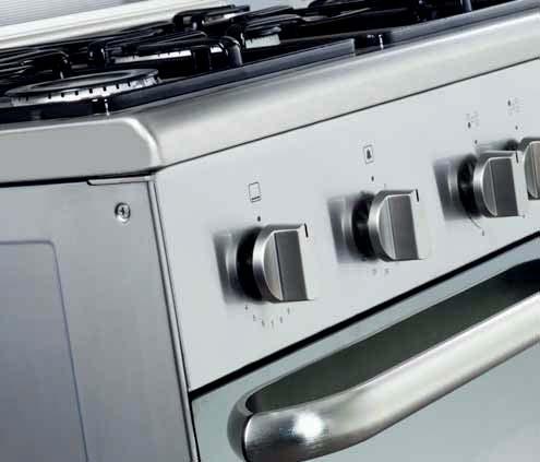 FEATURES OF CLASSIC LINE CONTOURED COOKTOP The contoured cooktop fitted to the classic Line is both modern and stylish in design.