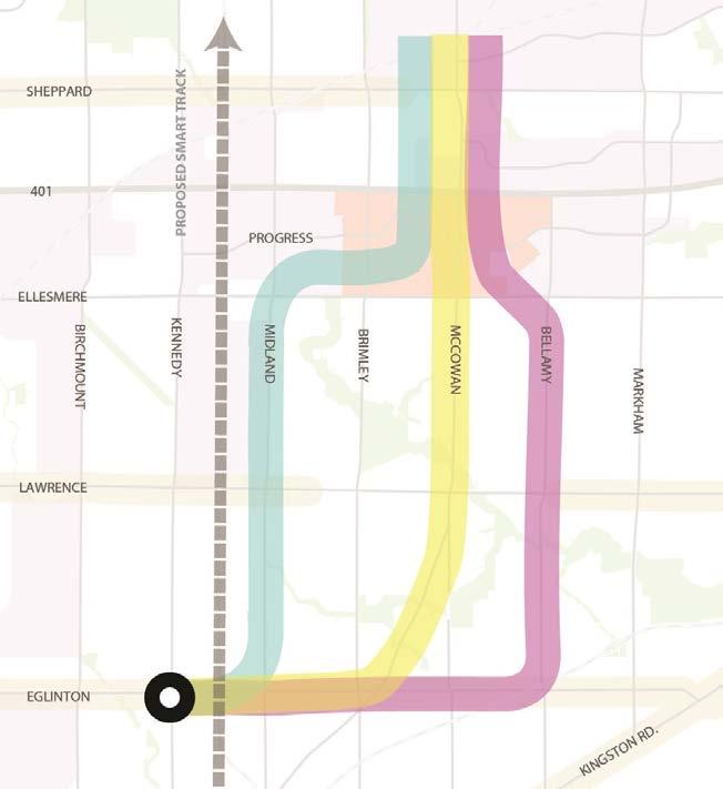 Scarborough Subway Extension Current Work Nine potential corridors have been assessed and the evaluation has identified the three best performing Further evaluation is being completed to select a